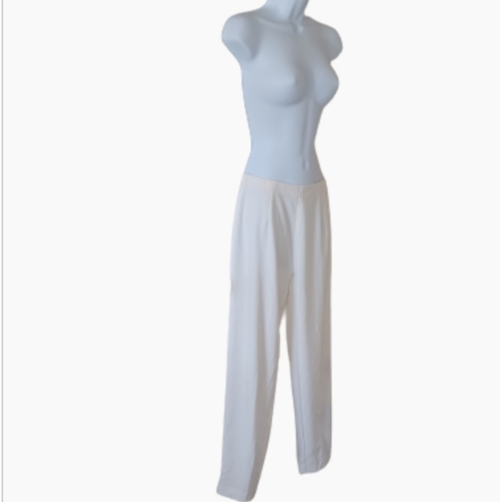 Laura Scott Cream slacks, sz 6P